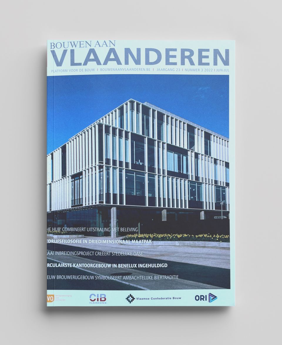 Publicatie Rijnpoortvest in Bouwen aan Vlaanderen